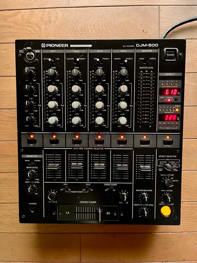 名機　メンテナンス済み　Pioneer DJM-500