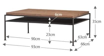 【美品・送料込み】リビングテーブルKeLTセンターテーブル（定価37,900円）