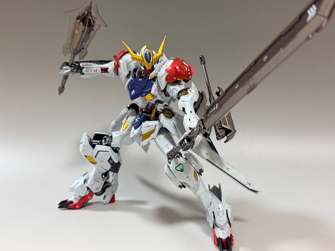 【イカスミバルバトス】MGガンダムバルバトスルプス／ガンダムヴィダール