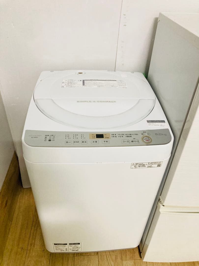 お買い得シャープ１人暮らし家電セット❗️大阪、大阪近郊配送と設置無料 6