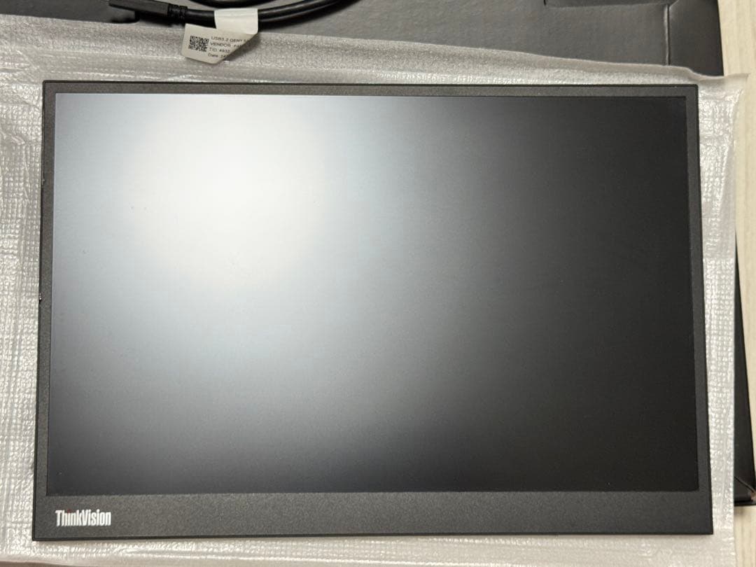中古LenovoThinkVision M14dメーカー保証あり
