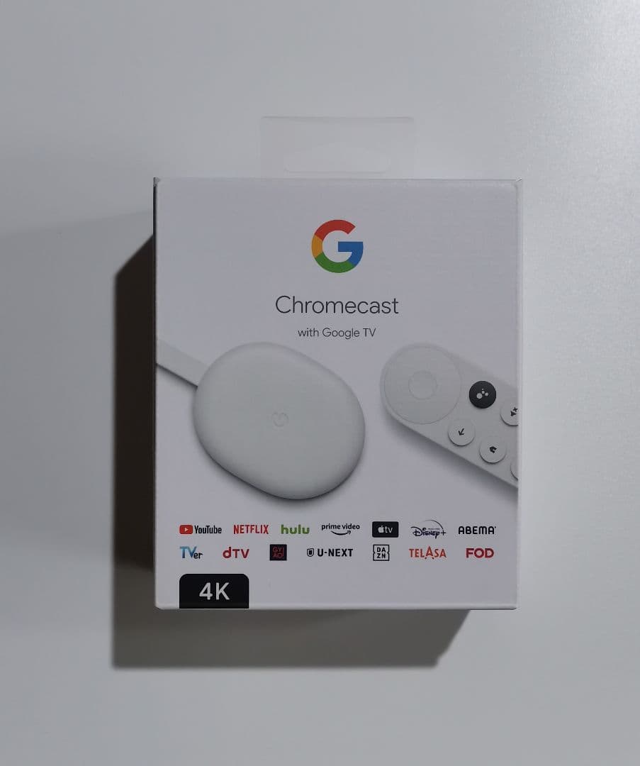 美品 クロームキャスト Chromecast with GoogleTV 未使用