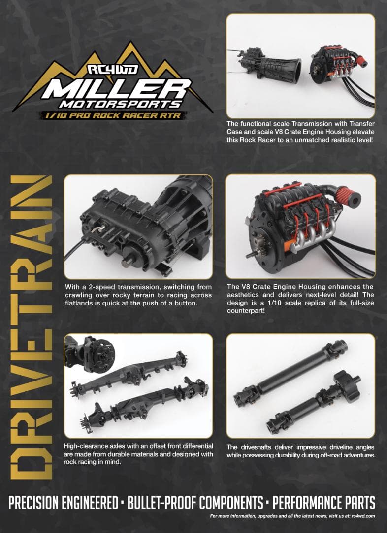 ホビーラジコン RC4WD Miller Motorsports 1/10 Pro  RTR