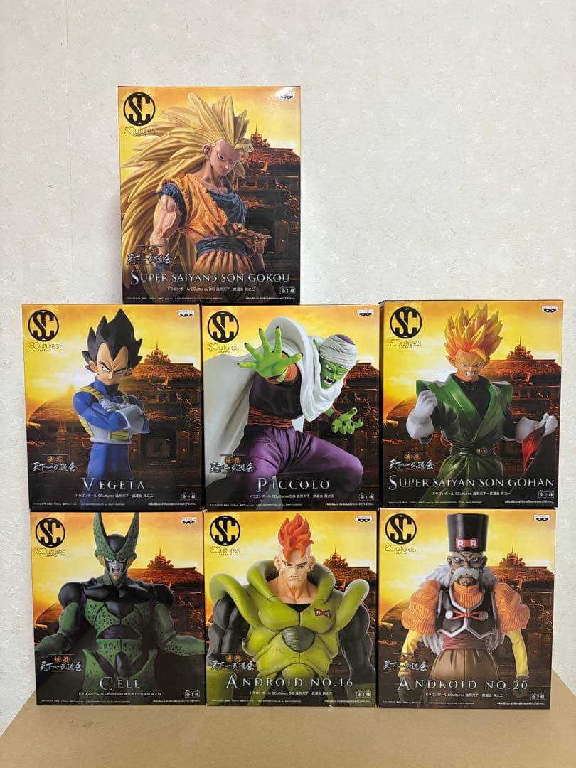 【新品未開封品】造形天下一武道会 ドラゴンボールフィギュア セット