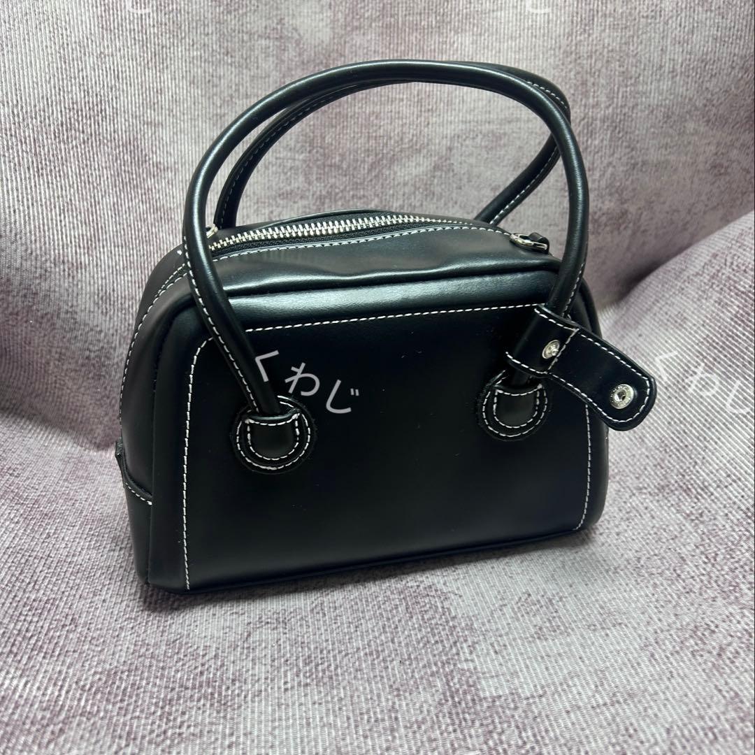 MARGESHERWOODソフトドットバッグ ヌバック ブラウン