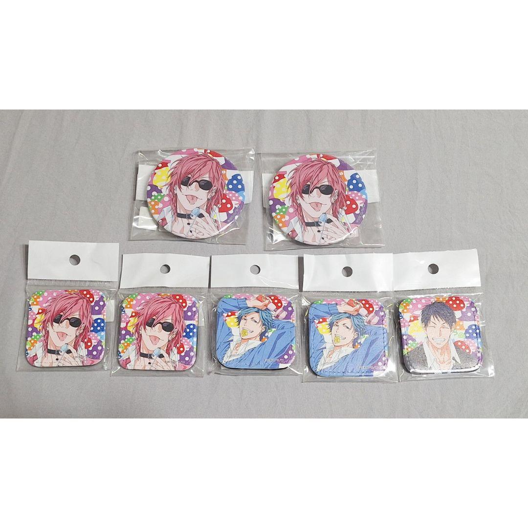 ヤリチン☆ビッチ部 缶バッジ 7個セット まとめ売り おげれつたなか レア BL