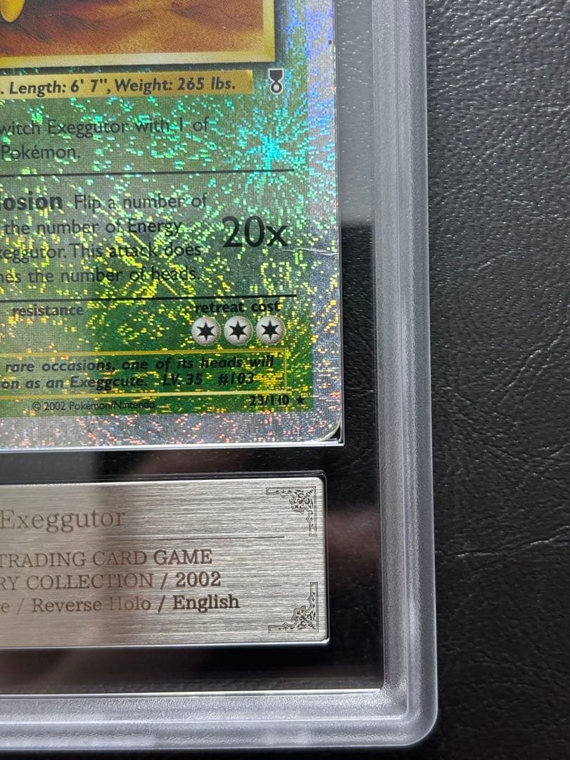 【ARS AU 真贋鑑定】ナッシー 英語 リバホロ 23/110