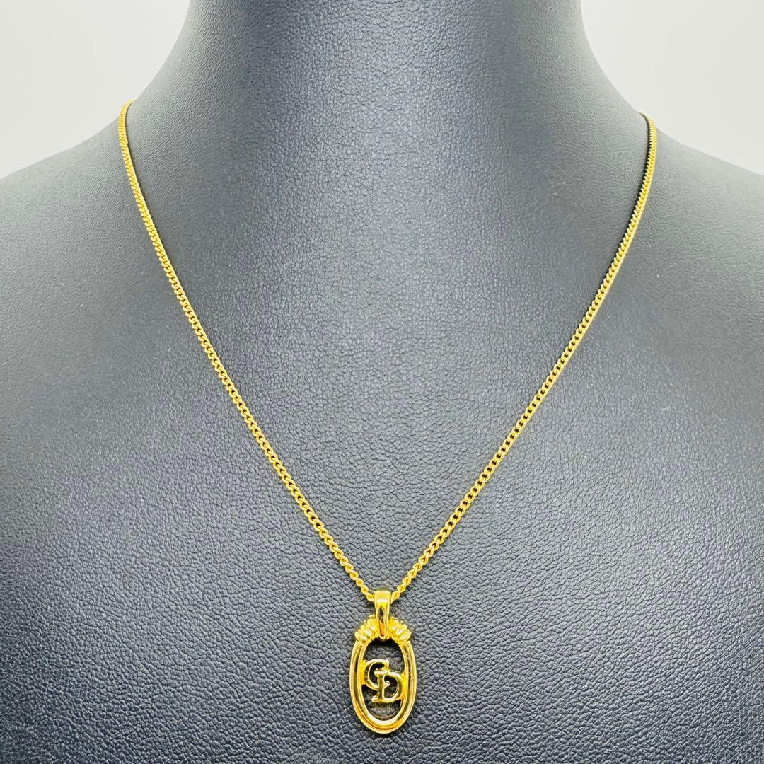 ✨Dior✨ディオール✨CD✨CDロゴ✨ゴールド✨ネックレス✨