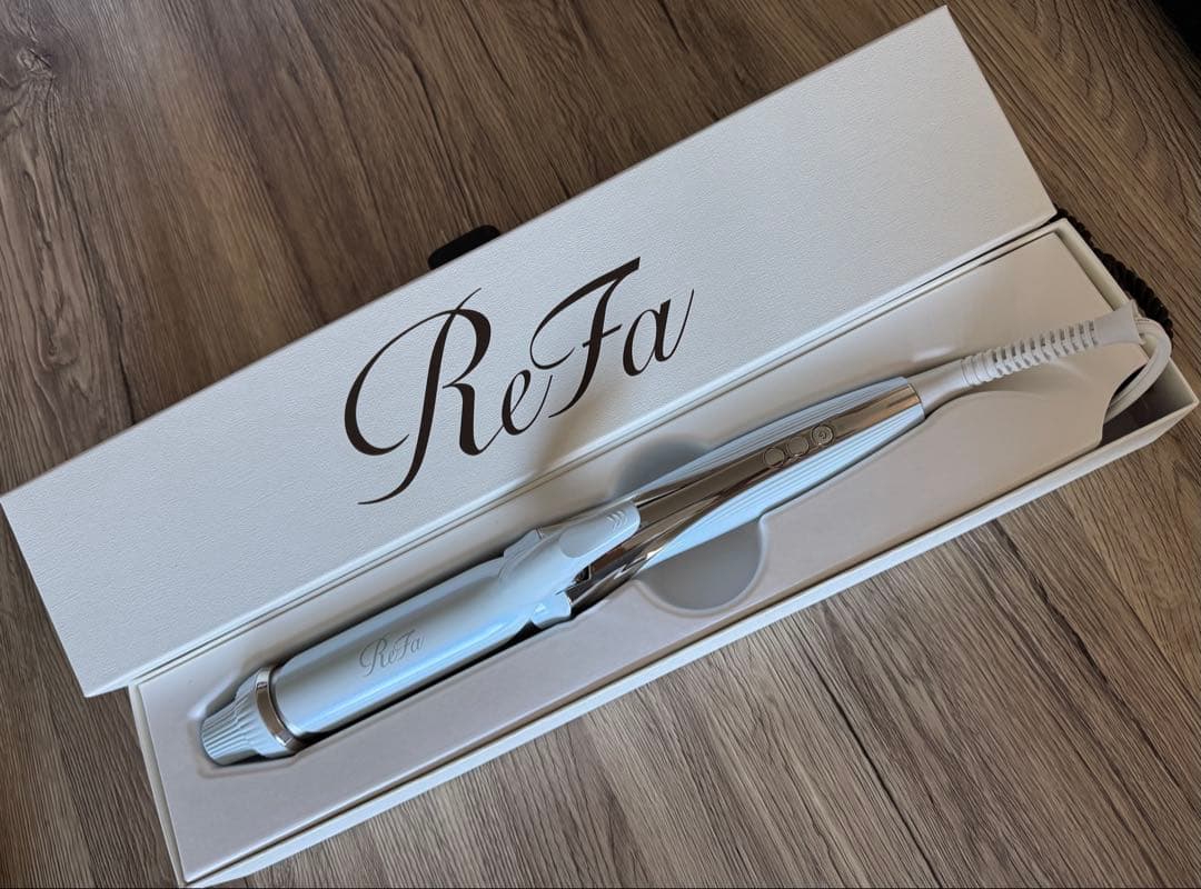 【新品未使用】ReFa カールヘアアイロン ホワイト 箱付き 保証書付き