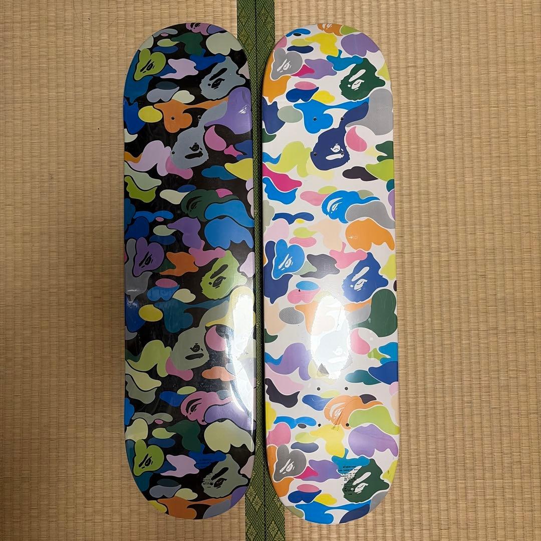 APE アベイシングエイプ ベイプ マルチカモ スケートボード デッキ 未使用