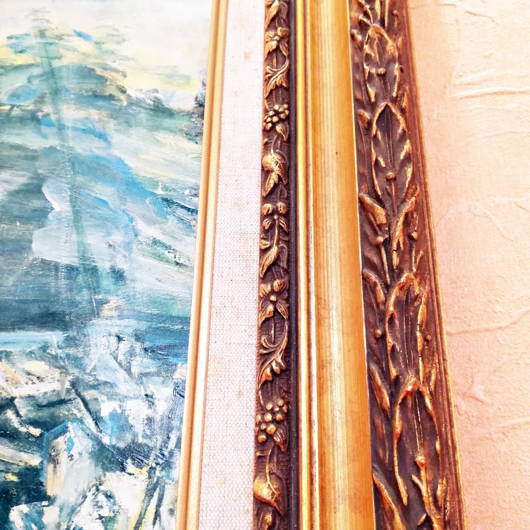 ◇Salzburg Oskar Kokoschka 油彩画 複製画