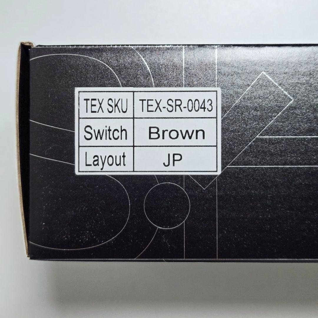 TEX Shura 日本語配列 茶軸 BLE 5.0 Upgrade Kits