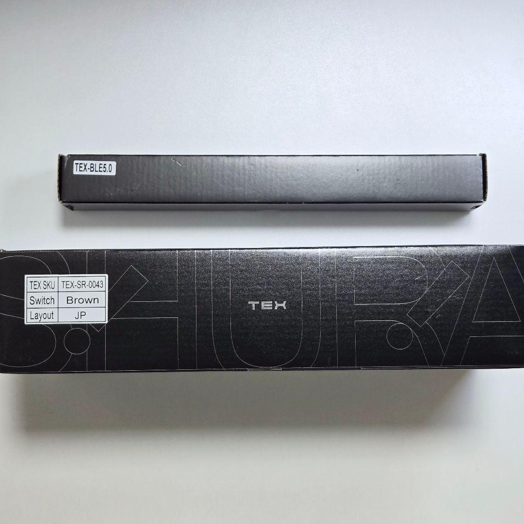 TEX Shura 日本語配列 茶軸 BLE 5.0 Upgrade Kits
