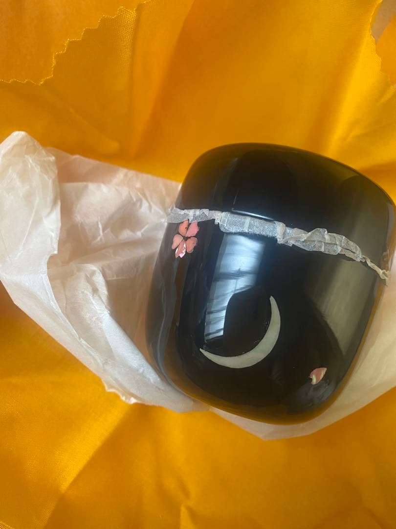 螺鈿　雪月花　棗　壱寿造　木箱入