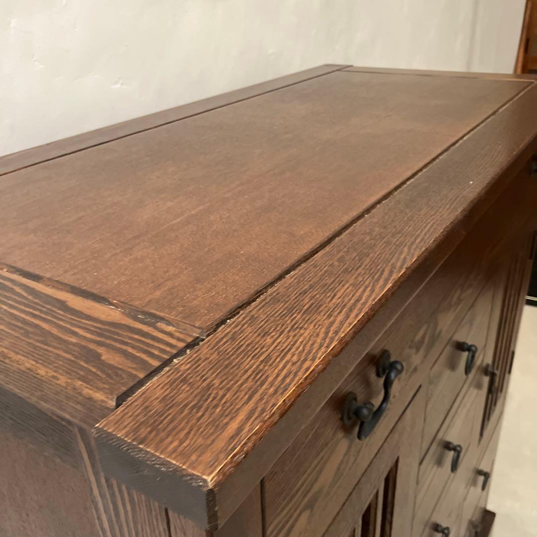 葉山ガーデン　チェスト　リビング収納　キャビネット　無垢家具 葉山家具