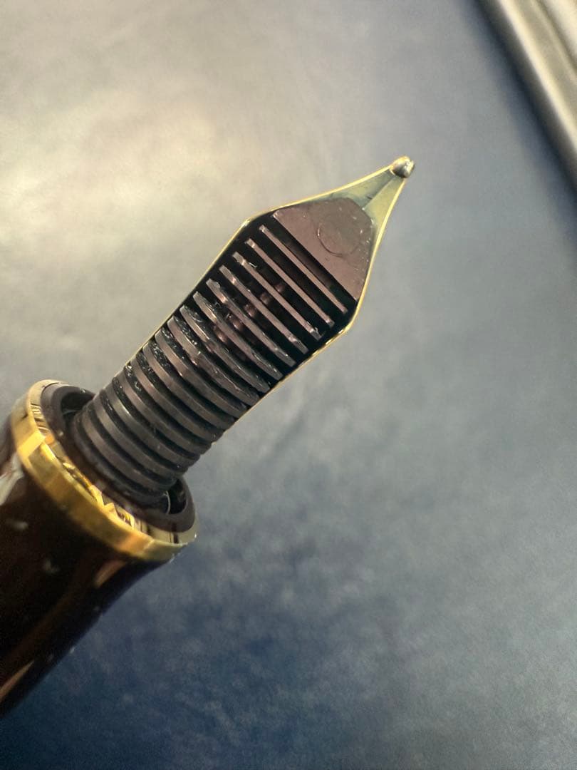 ペリカンスーベレーン M400 万年筆 (茶縞) M400BRW Fサイズ