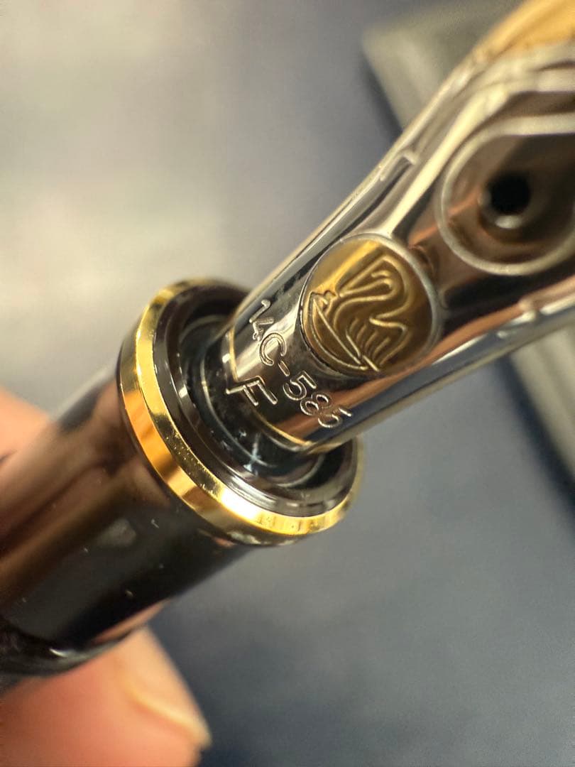 ペリカンスーベレーン M400 万年筆 (茶縞) M400BRW Fサイズ