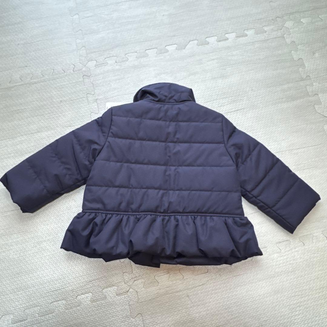 familiar ネイビー フリル付きアウター 80サイズ