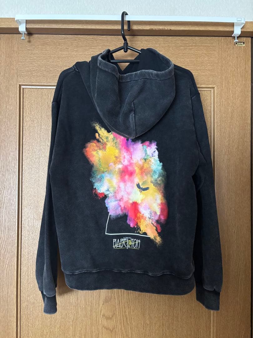 値下げ済Mrs. GREEN APPLEバベルの塔 フーディ ブラック Sサイズ