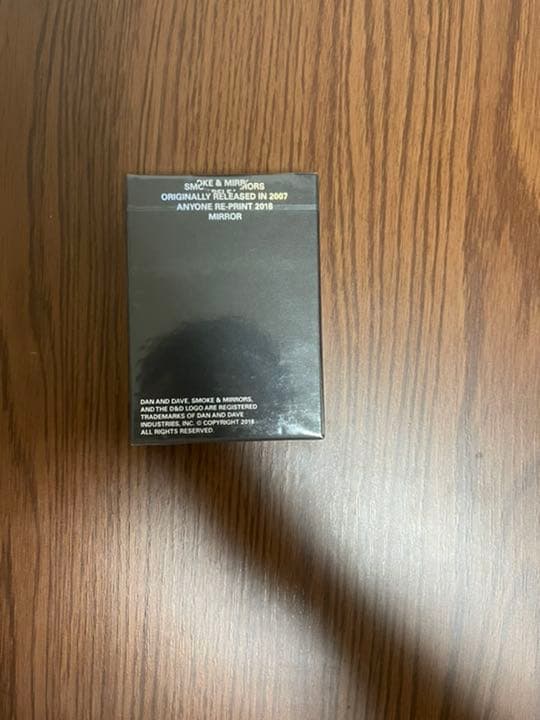 ANYONE　MIRROR　エニワン　ミラー　SMOKE＆MIRRORS　D&D