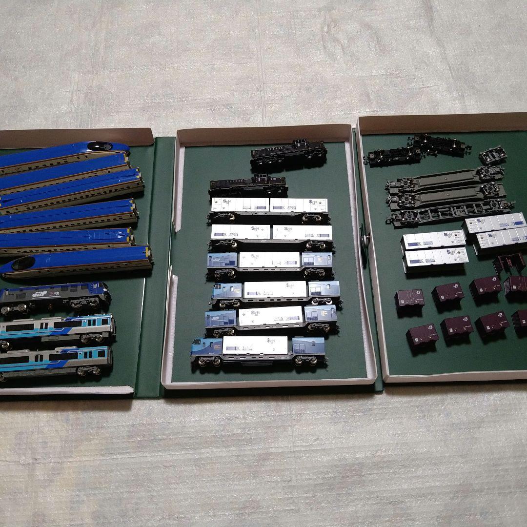 ◆Nゲージ 新幹線と貨物車両セット◆ジャンク品◆