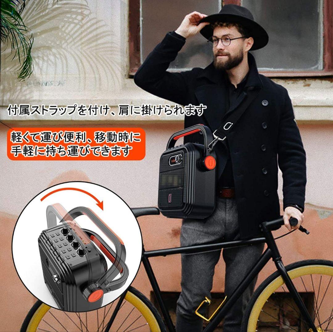 ワイヤレスマイク スピーカーセット 拡声器 Bluetooth 5.0対応⑨