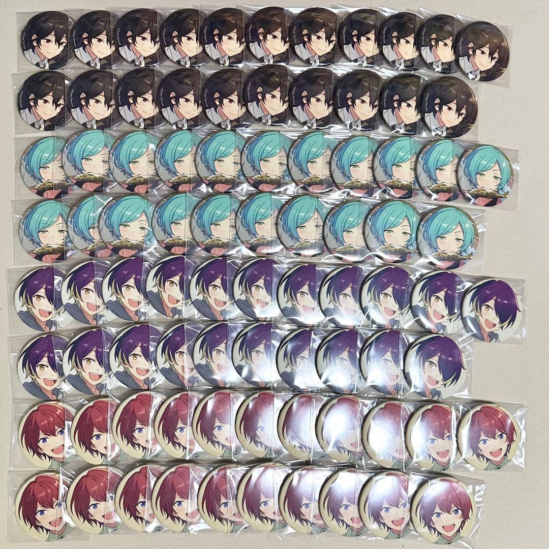 コレクション缶バッジ casual 朔間零 仙石忍 深海奏汰 朱桜司