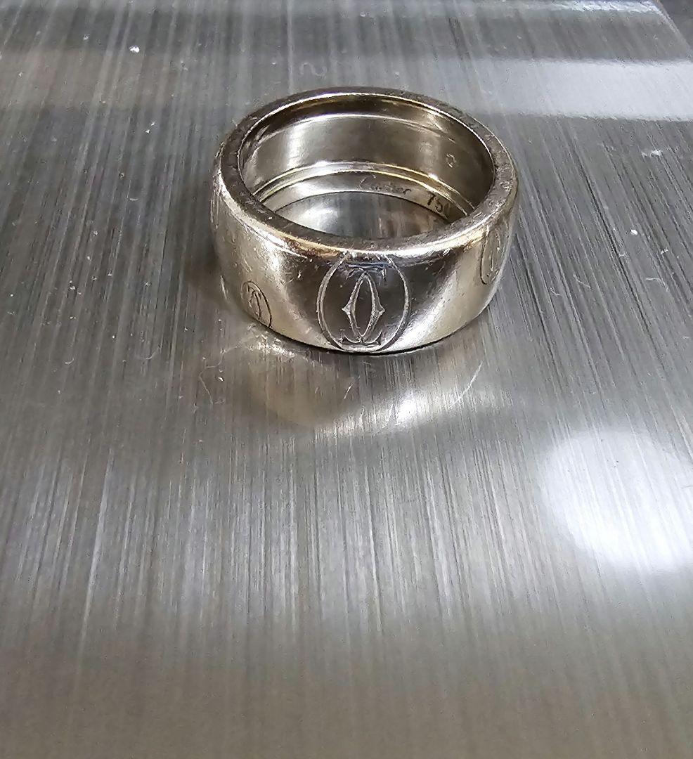 ぽ*読様 カルティエ　ハッピーバースデー　リング　ラージ　LM　Cartier