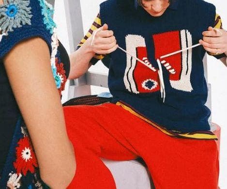 macmahon Knitting Mills. 靴 Sneaker ベスト