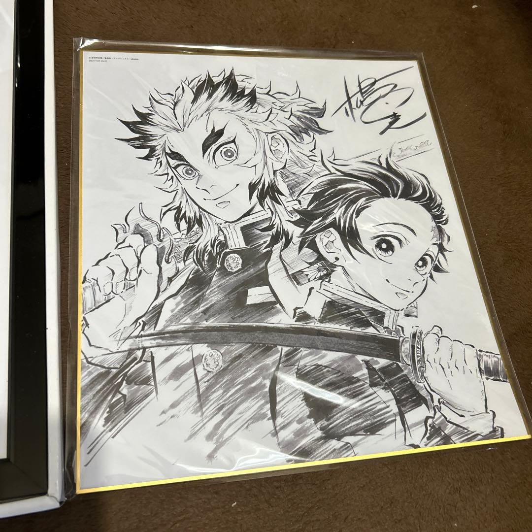 描き下ろしイラストA4キャラファイングラフ