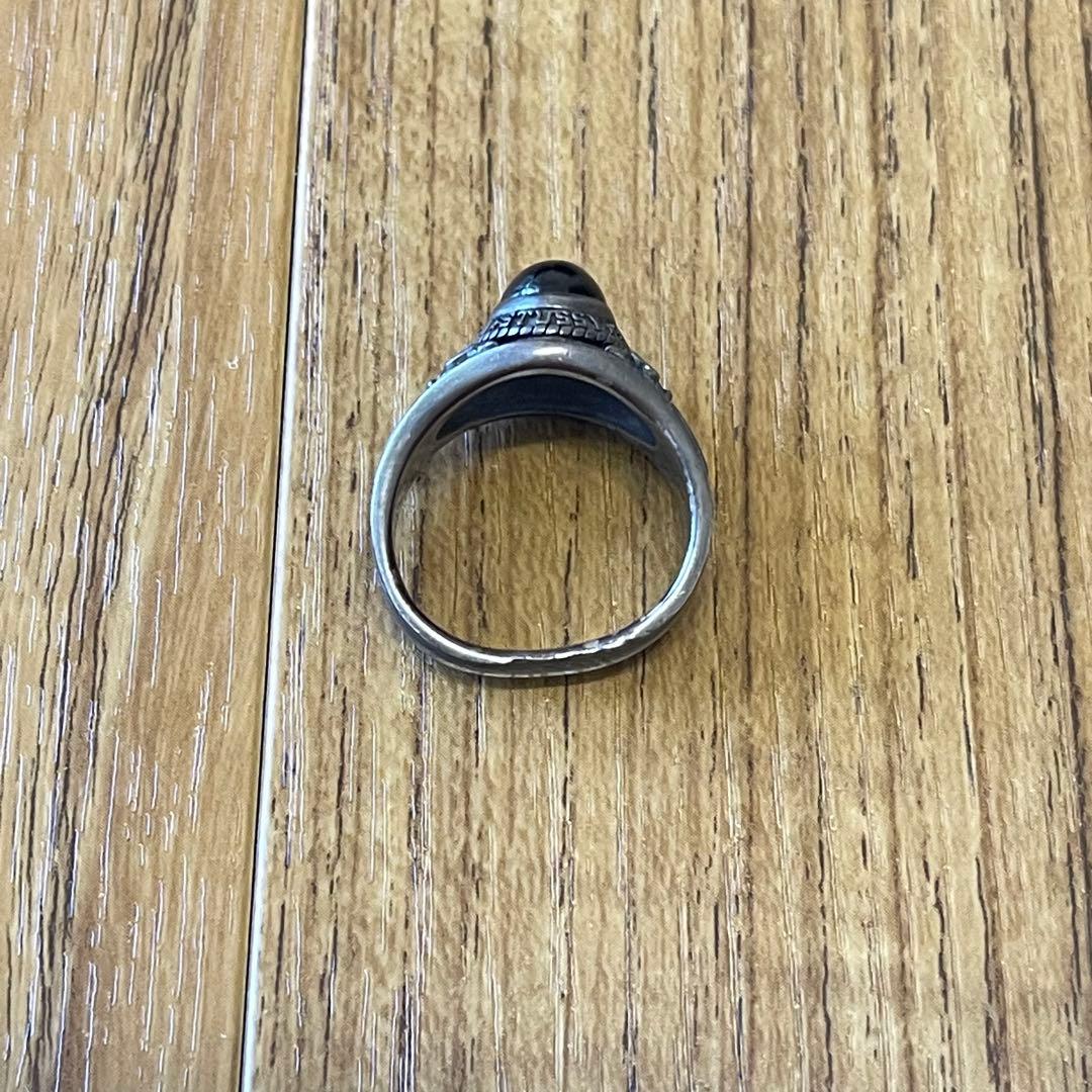 超希少！STUSSY x JAM  MADE RING オニキス