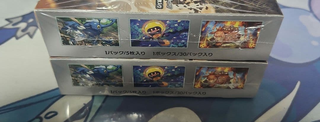 クレイバースト 4box 未開封シュリンク付き