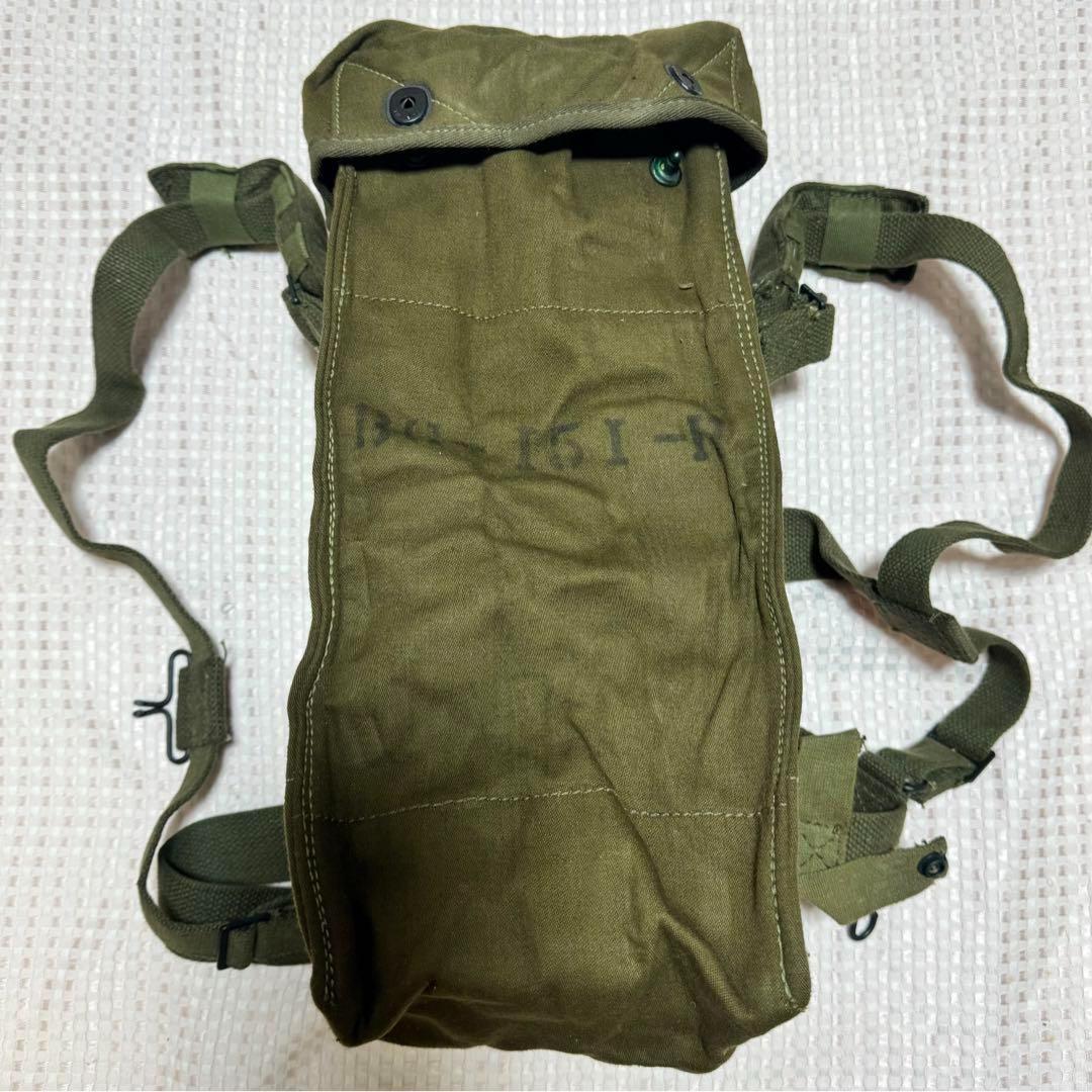 米軍 実物 地雷探知器用バッテリーバッグ