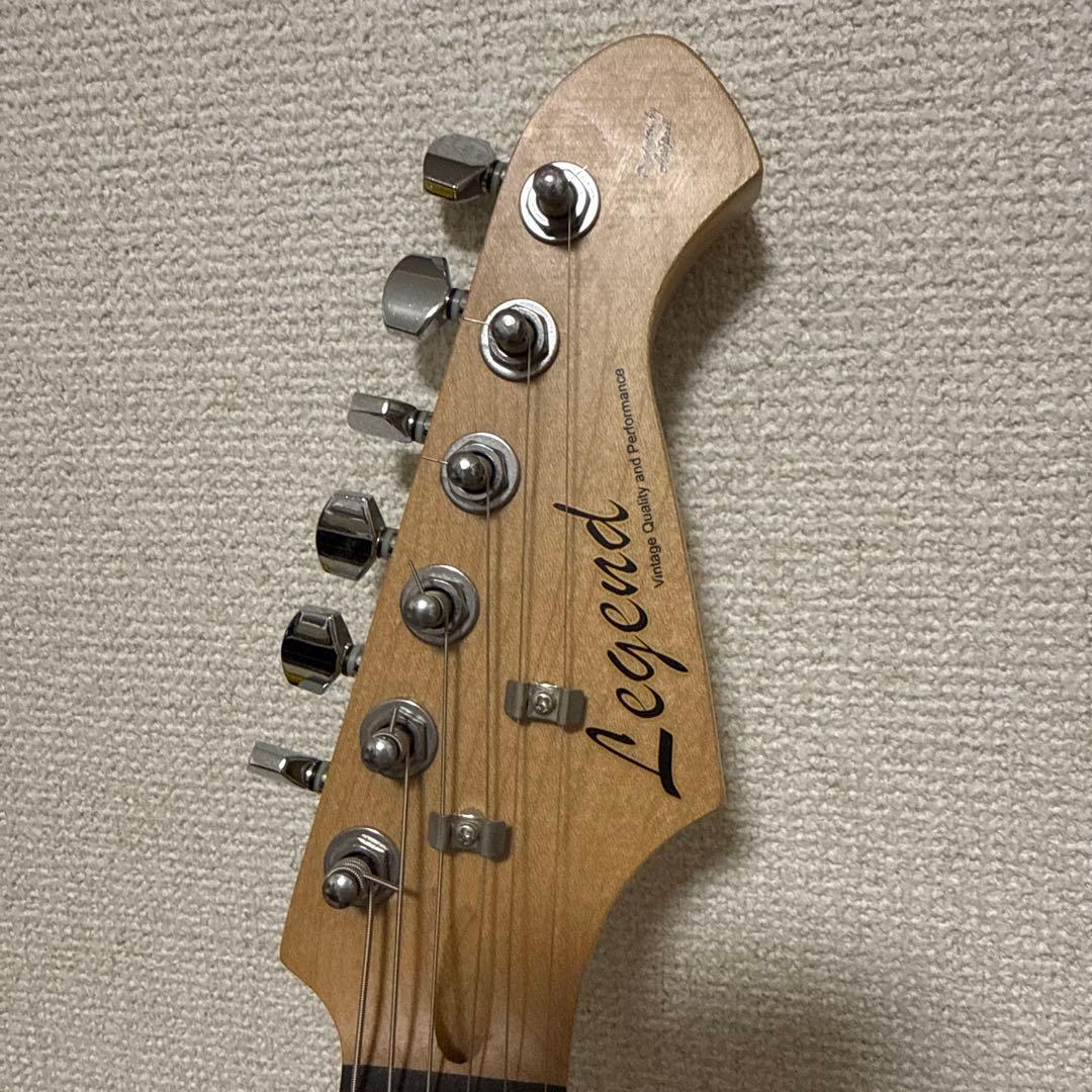 【ハードケース付き】Legend エレキギター ブラック