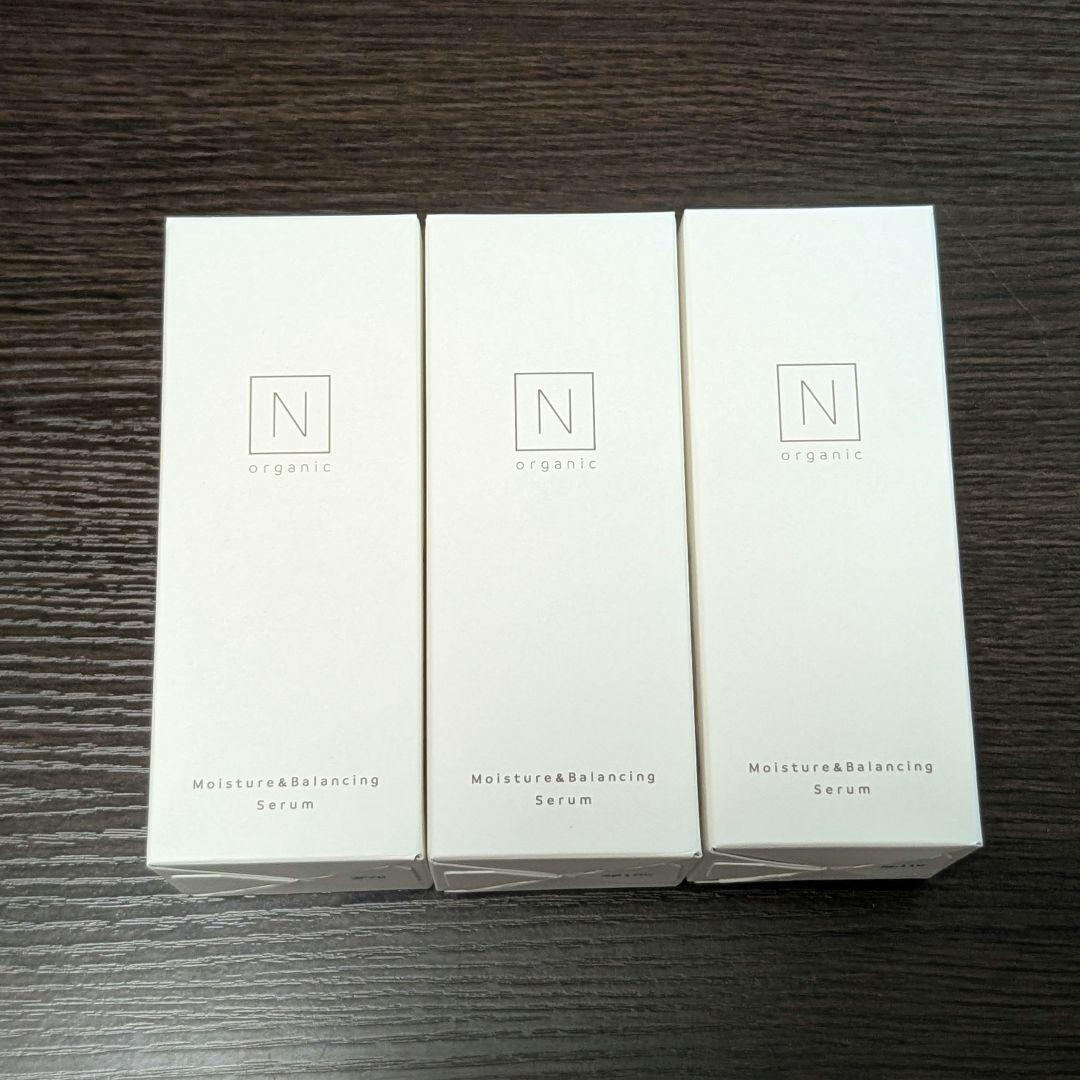 Nオーガニック　モイスチュア&バランシングセラム　【3本セット】