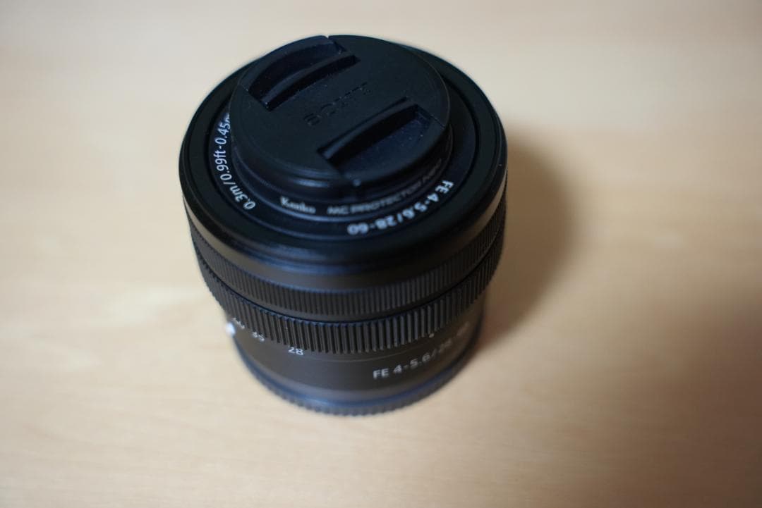 Sony FE 4-5.6 / 28-60 SEL2860 プロテクションつき