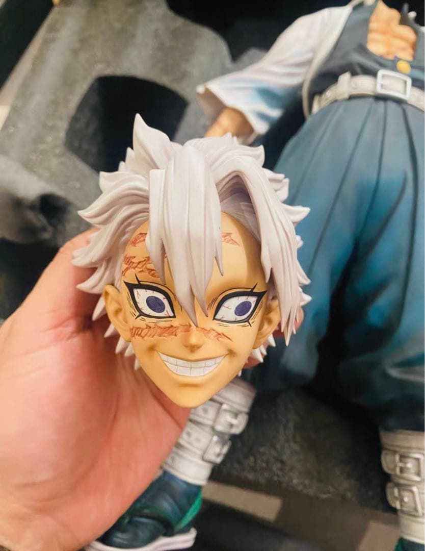 鬼滅の刃 風柱 不死川 実弥 1／6スケール フィギュア ガレージキット