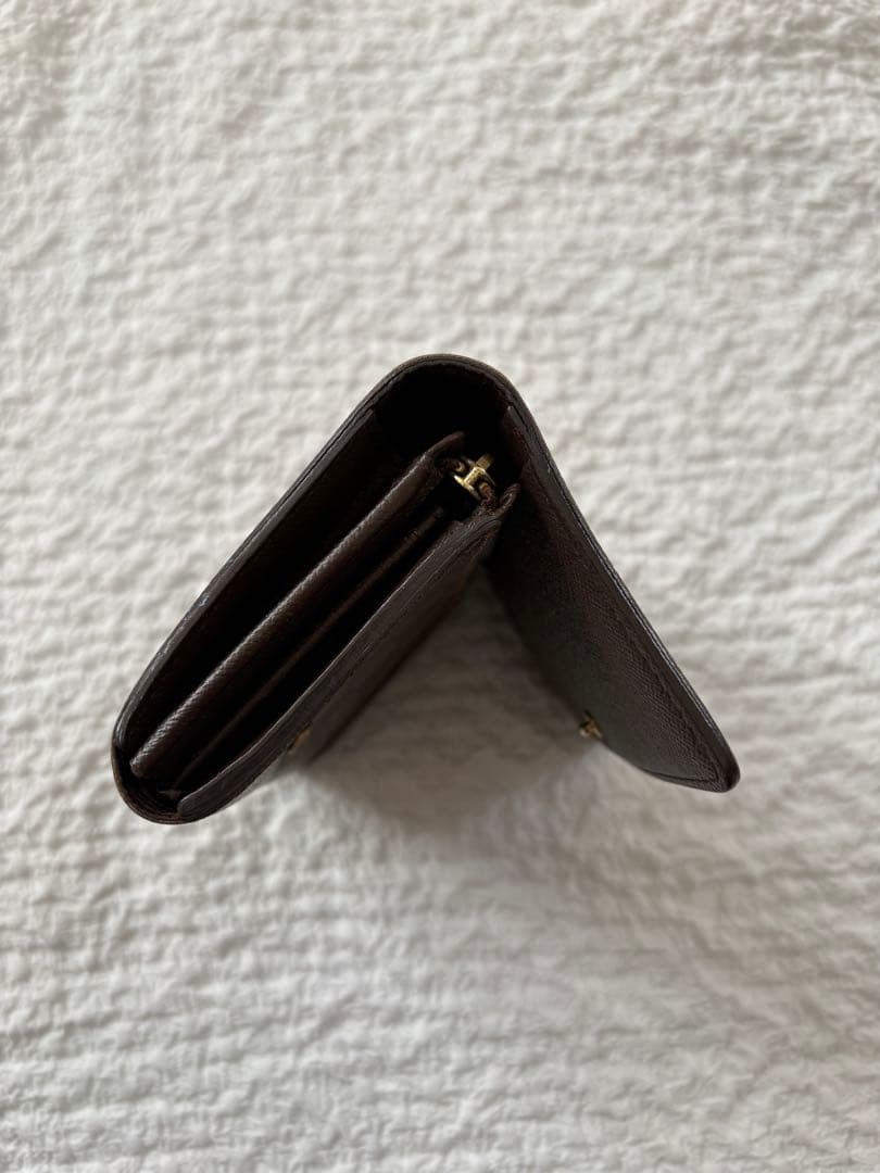 Louis Vuitton ルイ・ヴィトン ダミエ 二つ折り財布　トレゾール