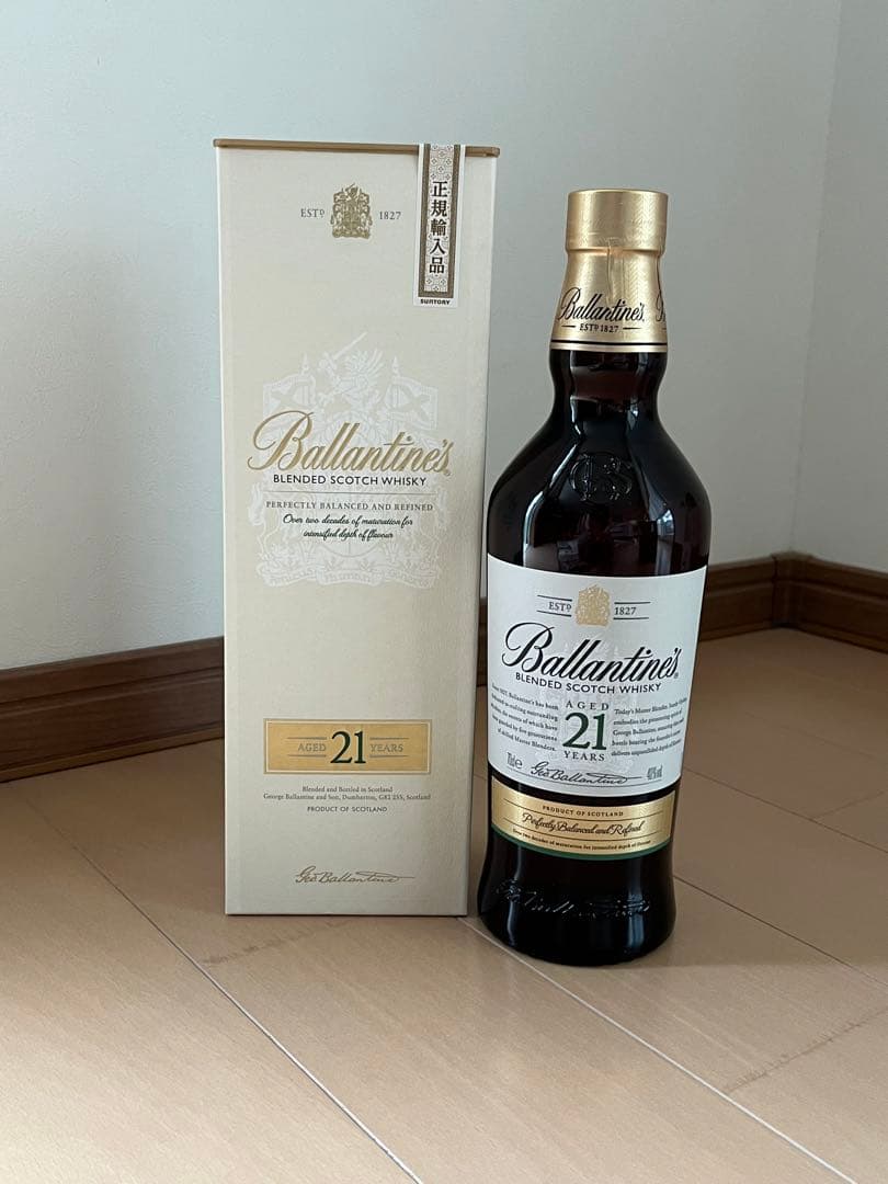 マッカラン12年、デュワーズ18年、バランタイン21年、鳥飼