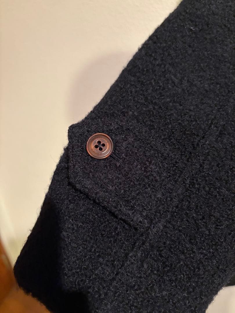 最終値下げ出品12／24までhacer アルパカハーフコート