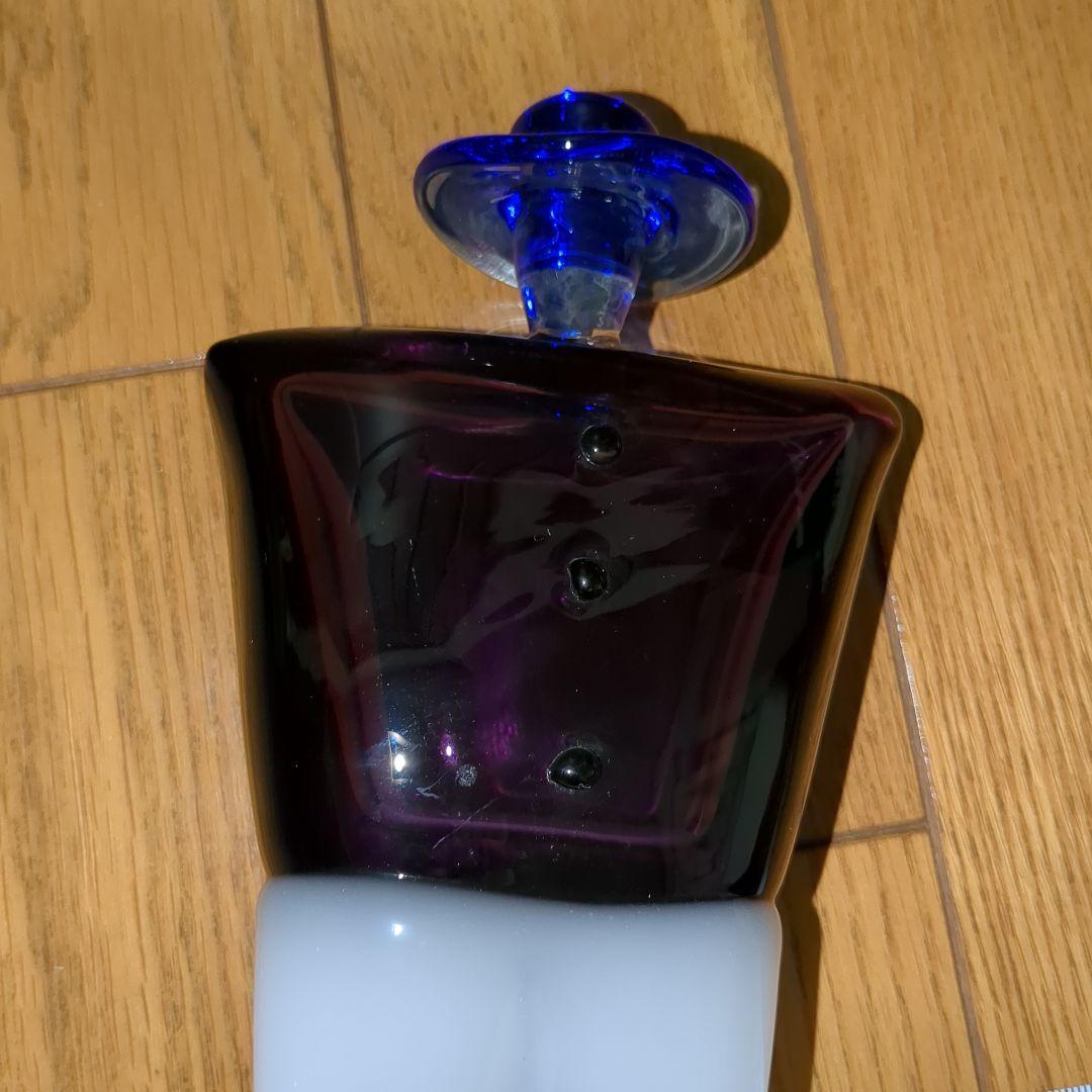 大幅値下げ！コバルトブルー系★ガラス製の置物　スタイリッシュなインテリアに！