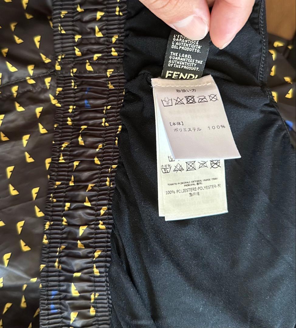 【美品 正規店購入品】FENDI フェンディ モンスター スウィムショーツ 46