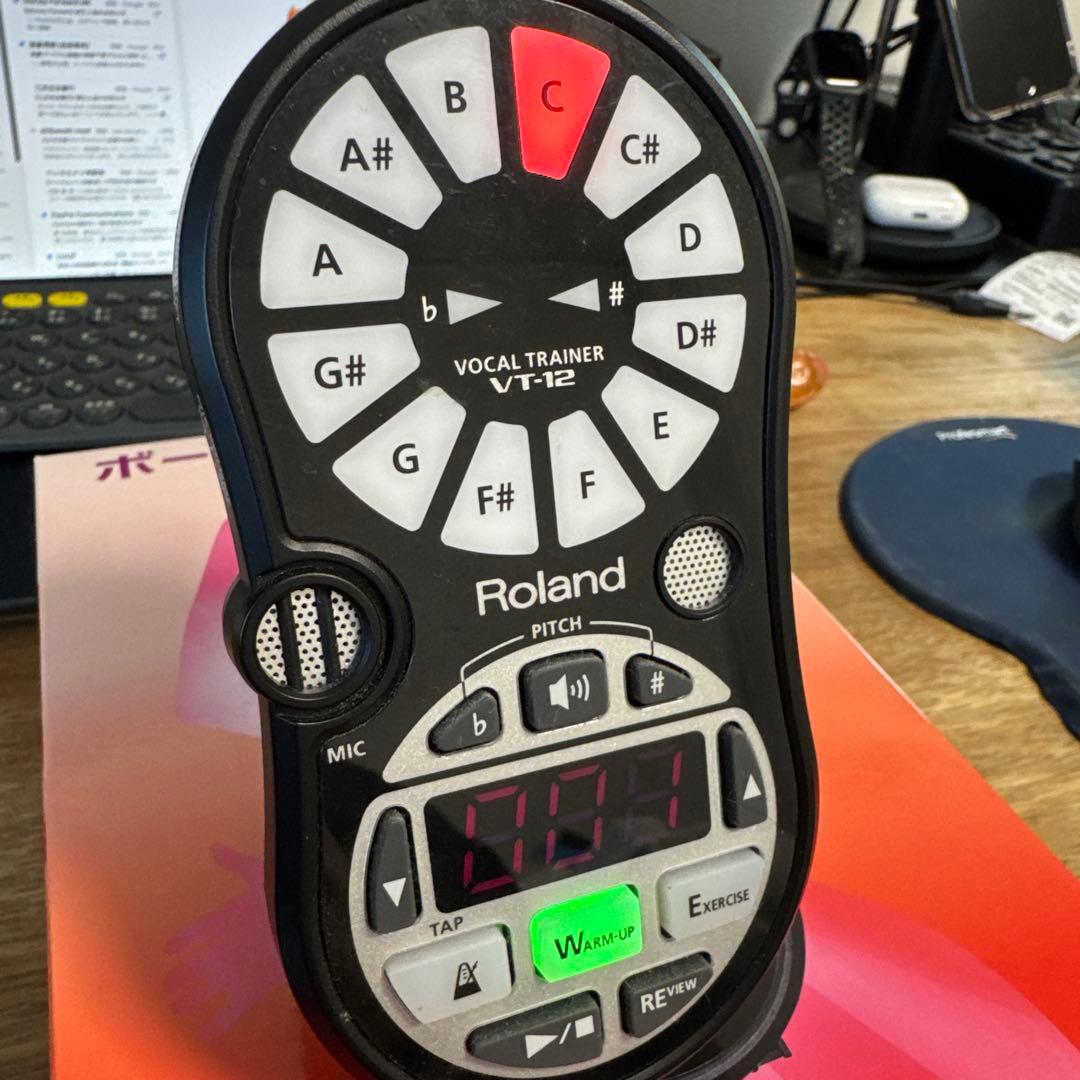 【美品・付属品完備】Roland ボーカルトレーナー VT-12-BK ブラック