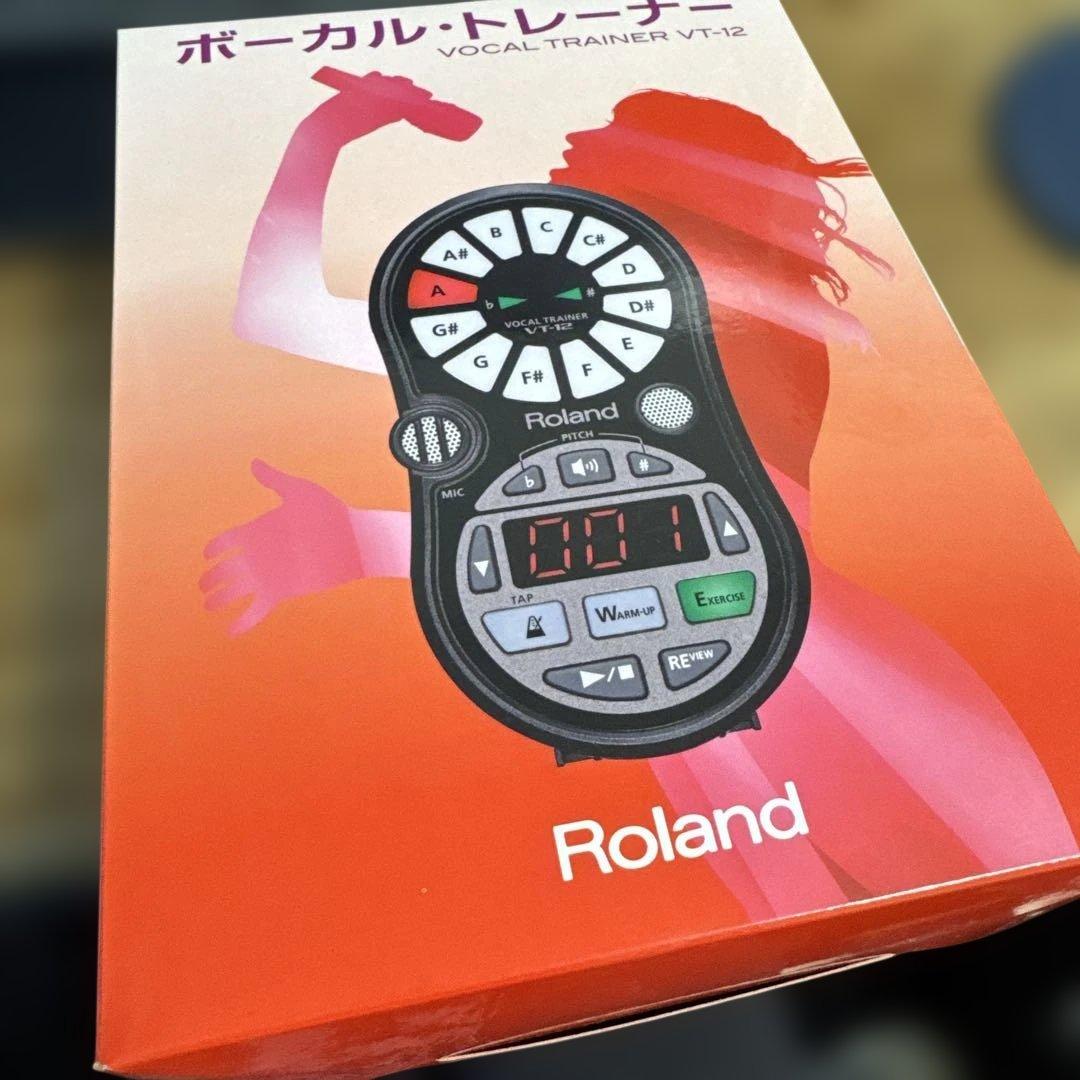 【美品・付属品完備】Roland ボーカルトレーナー VT-12-BK ブラック