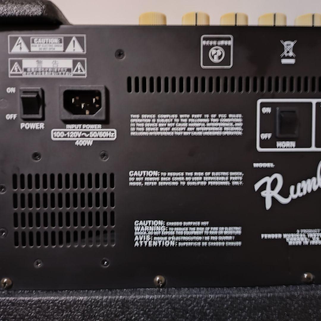美品　Fender　フェンダー　Rumble 200　ベースアンプ　コンボアンプ