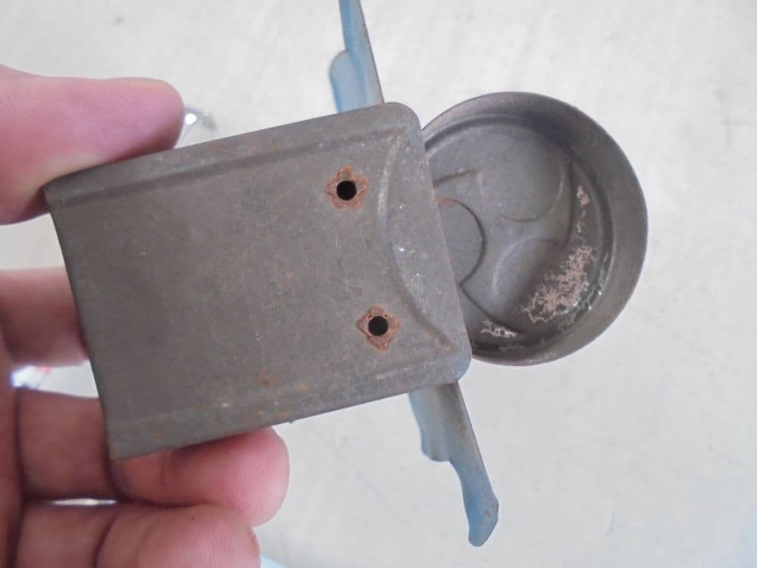 AKa6702　福助　ブリキ？　からくり　人形