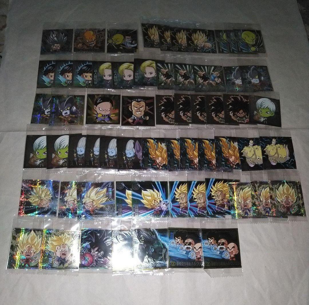 ドラゴンボール ウエハース シール 食玩 超戦士ウエハースシール 他 1285枚