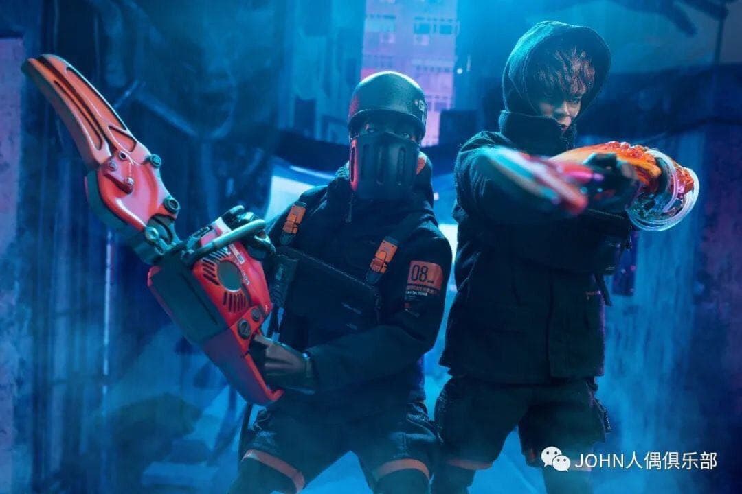 ブラック13パーク 黒星 カニ兄弟 1/6フィギュア 異星人　殺し屋