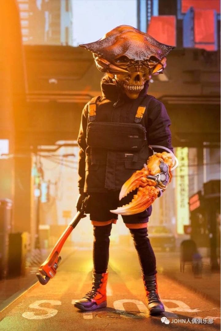 ブラック13パーク 黒星 カニ兄弟 1/6フィギュア 異星人　殺し屋