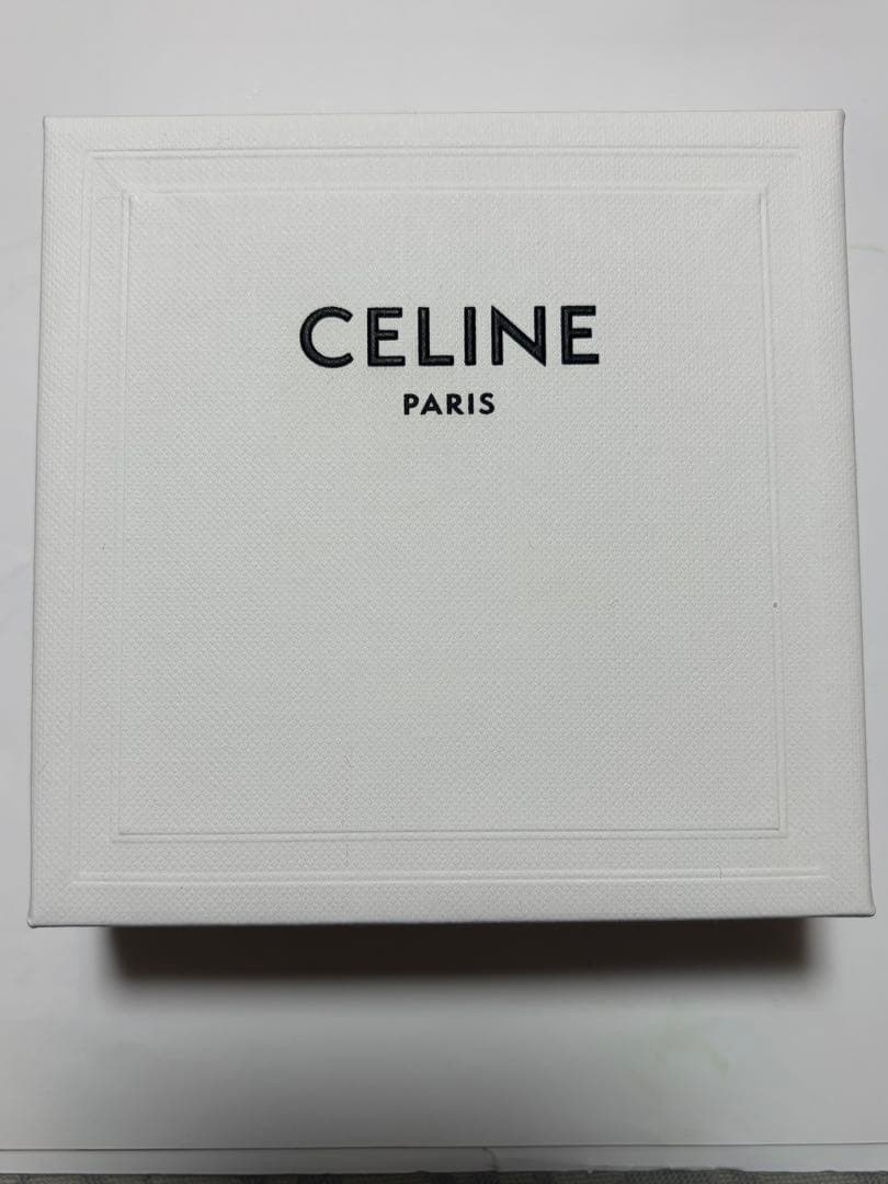 【美品・ケース、袋付き】CELINE トリフオンフスタッドピアス